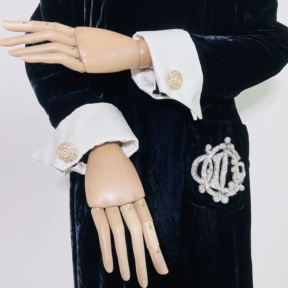 Rare Vintage Christian Dior Velvet Dress - Picture 8 of 14